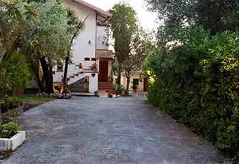 L'area verde rilassante condivisa del B&B Biagio 2