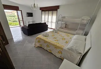 Una delle camere luminose ed accoglienti del B&B Biagio