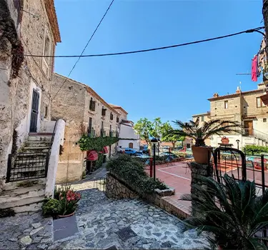 Ingresso del B&B Dimora degli Enotri a Scalea
